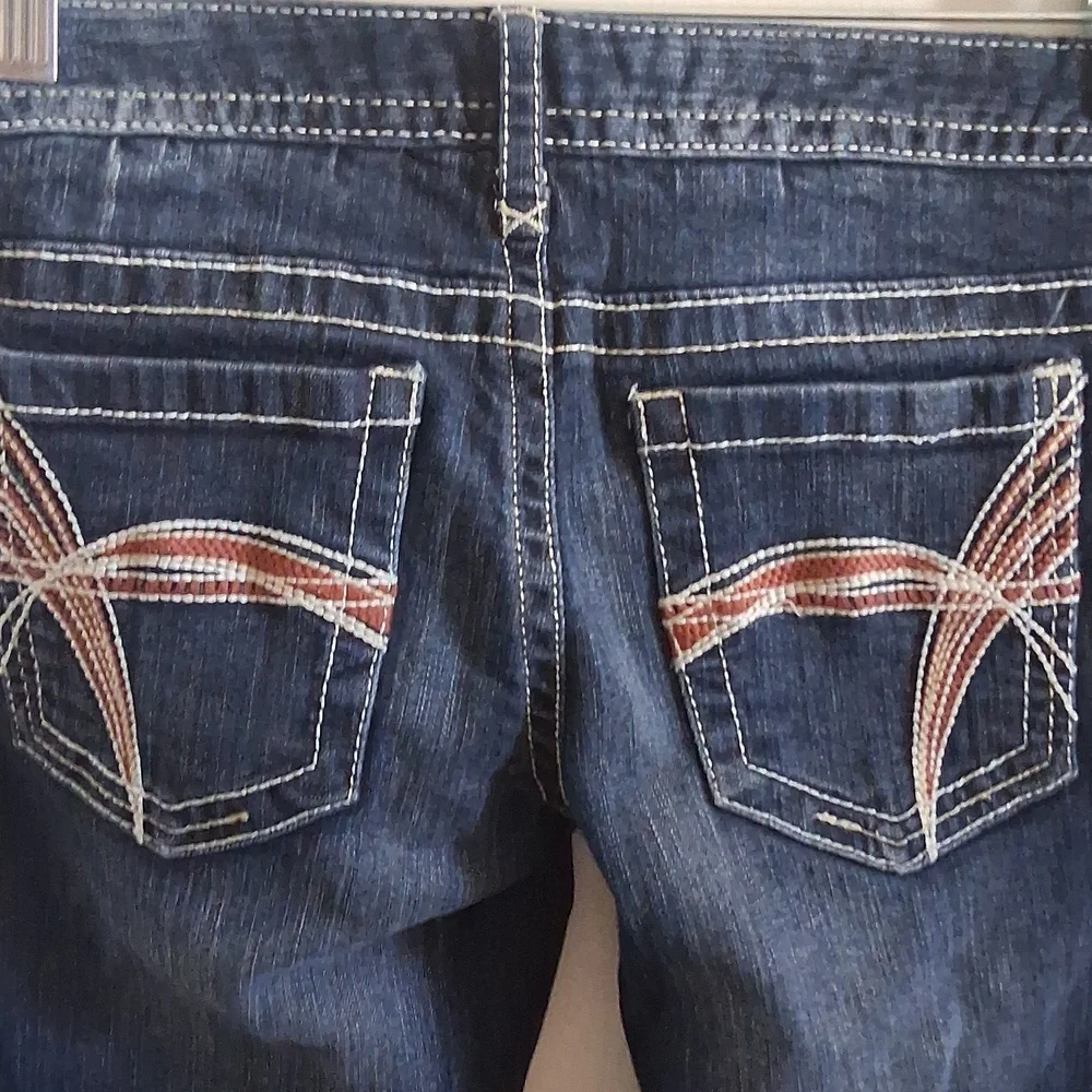 Rue21 Blue Jeans with Natural Fading - Picture 3 of 3